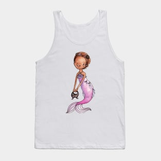 Merisol The Pink Mermaid Tank Top